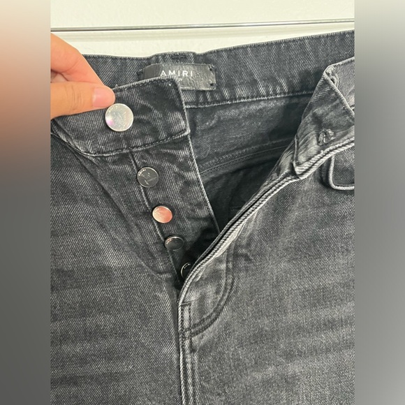 Amiri Black Denim Jeans Size 29 - Picture 8 of 8